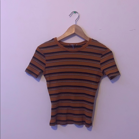 Zara Striped Tee - Picture 3 of 4
